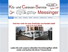 Tablet Screenshot of kcs-messinger.de